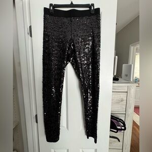 Express sequin leggings